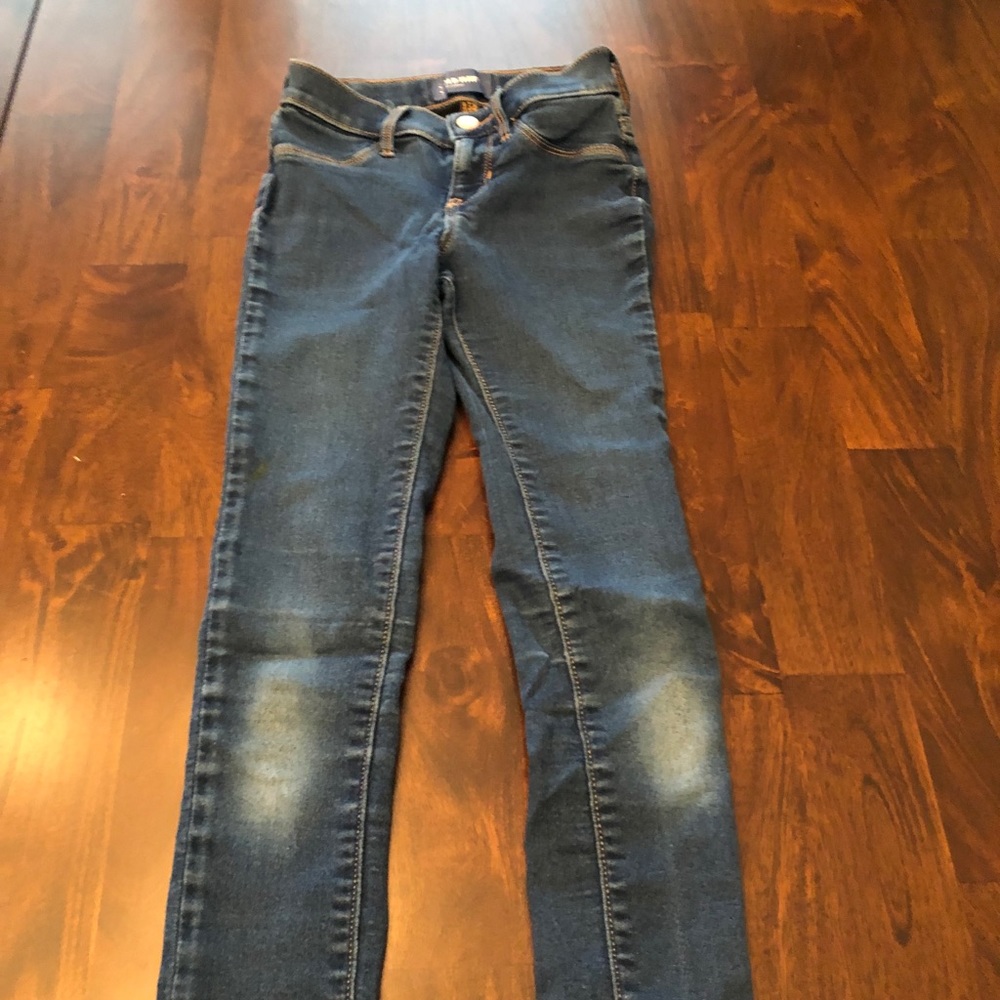 Seven pairs of Girls size 7/8 jeans